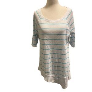 CALVIN KLEIN Performance Dry Womens Waffle Knit Dolman Short Sleeve Shirt XL